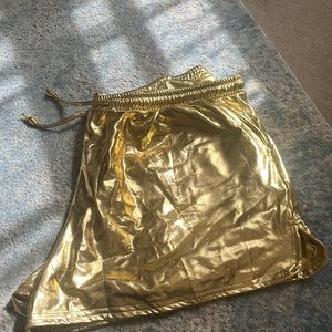 Gold Costume Shorts